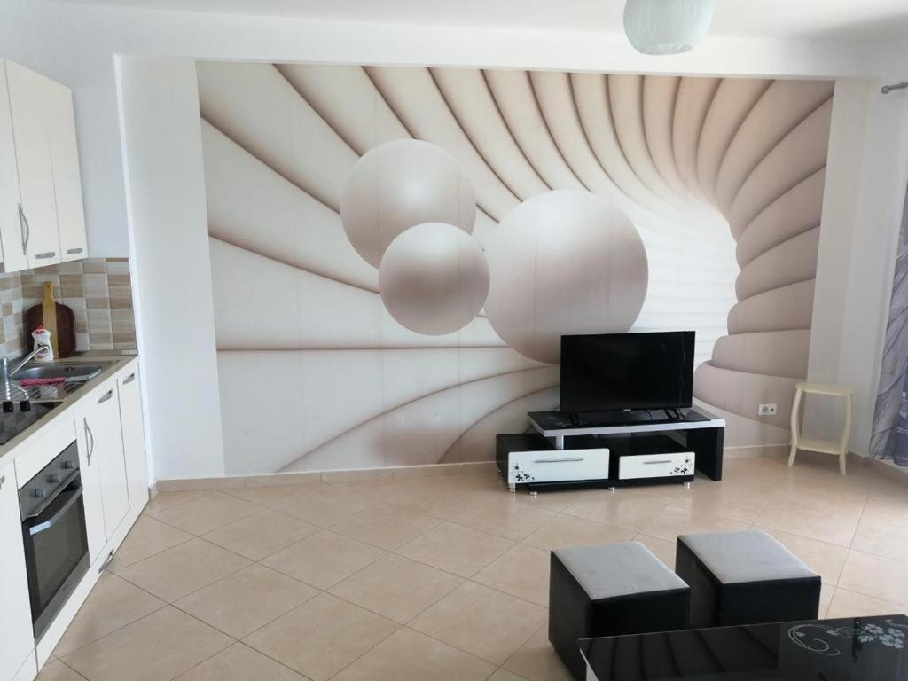Bilal Golemi Sea View Apartment Sarande Bagian luar foto