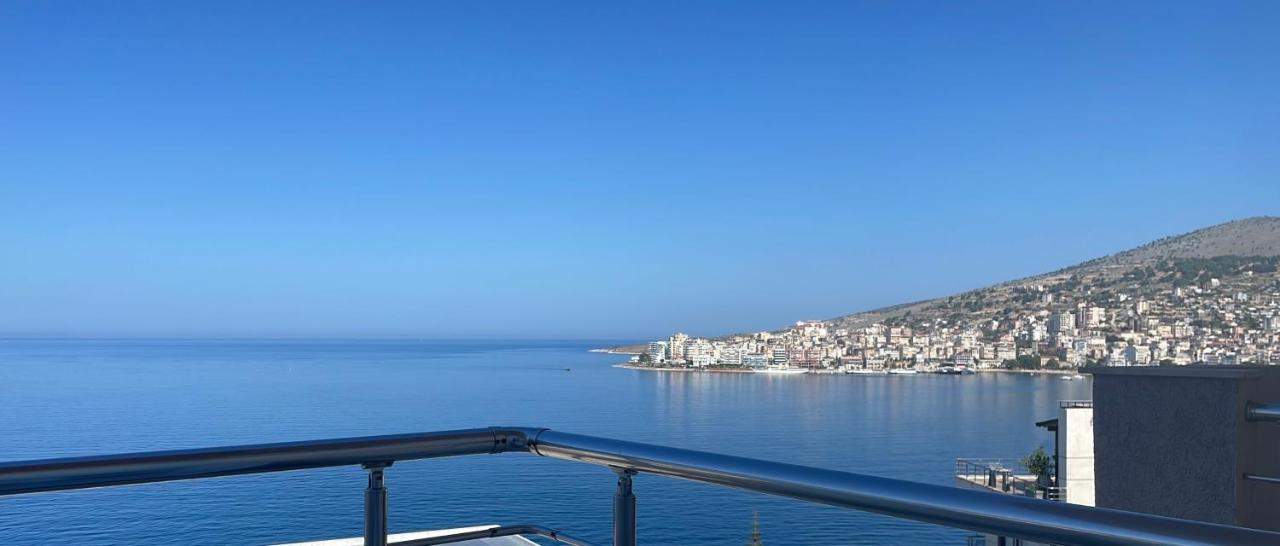 Bilal Golemi Sea View Apartment Sarande Bagian luar foto