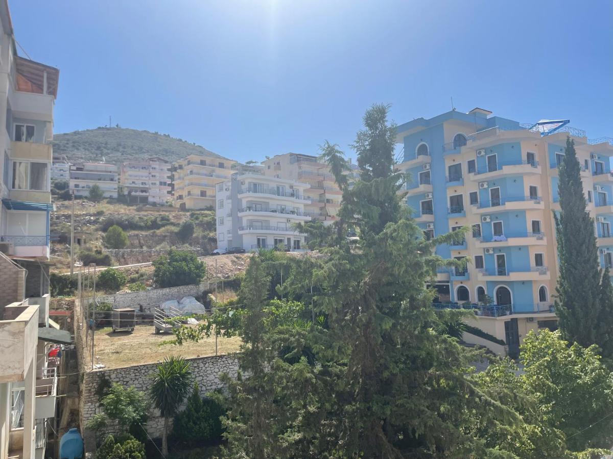 Bilal Golemi Sea View Apartment Sarande Bagian luar foto